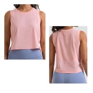 Colorfulkoala Women's Breezy Mesh Back Muscle Tank NWT